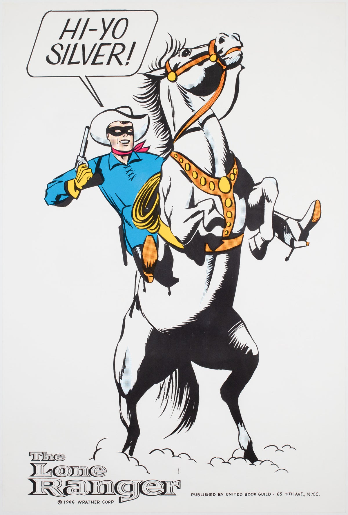 Lone Ranger 1966 US Special Vintage Poster