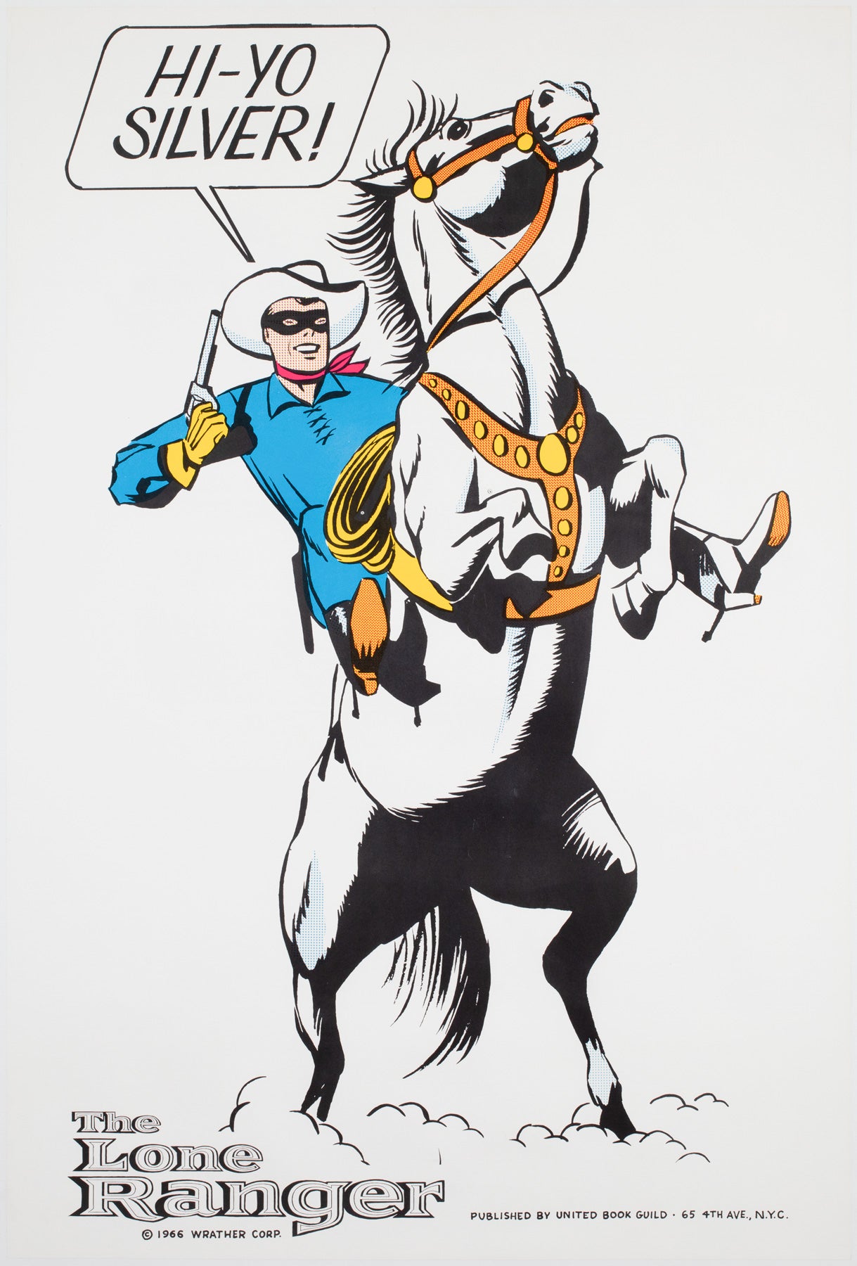 Lone Ranger 1966 US Special Vintage Poster