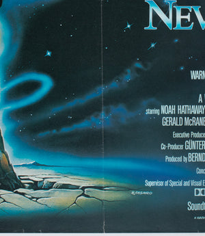 The NeverEnding Story 1985 UK Quad Film Movie Poster, Casaro - detail