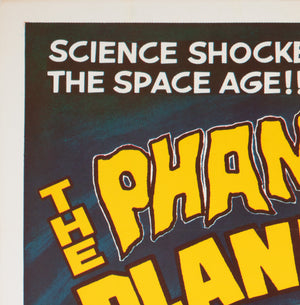 The Phantom Planet 1962 US 1 Sheet Film Movie Poster - detail