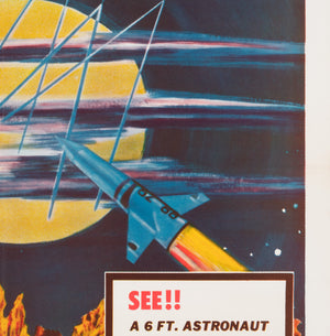 The Phantom Planet 1962 US 1 Sheet Film Movie Poster - detail