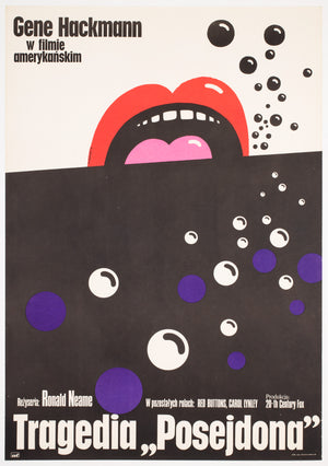 The Poseidon Adventure 1976 Polish Film Poster,  Wasilewski