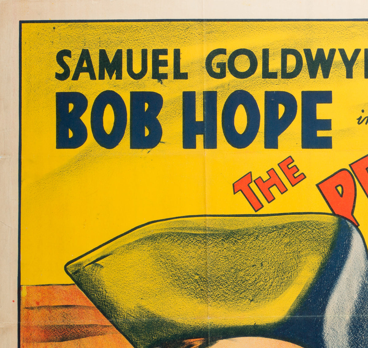 The Princess and the Pirate 1944 British Quad Film Poster - detail 4