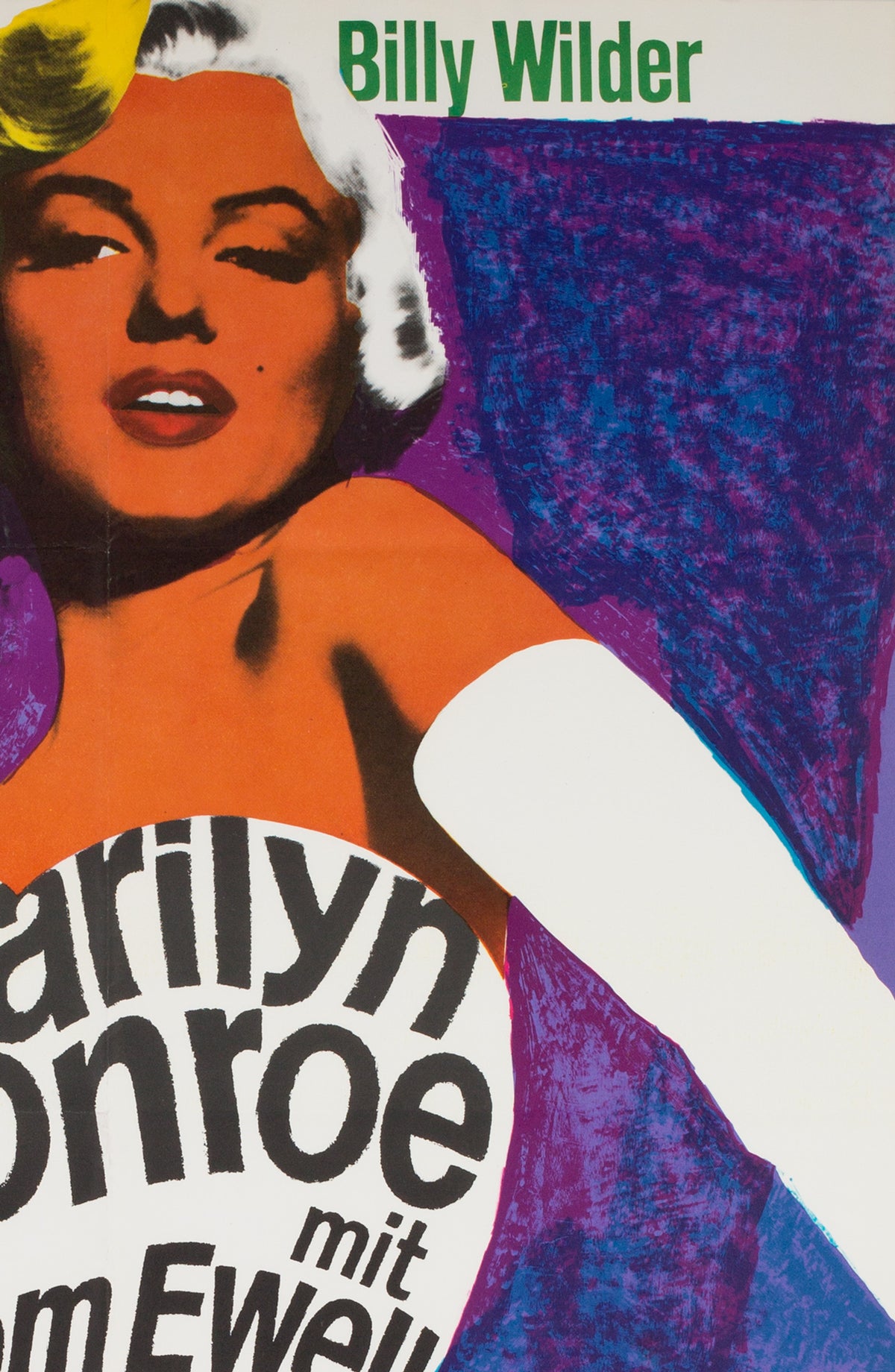 The Seven Year Itch R1966 German A1 Film Poster, Fischer-Nosbisch