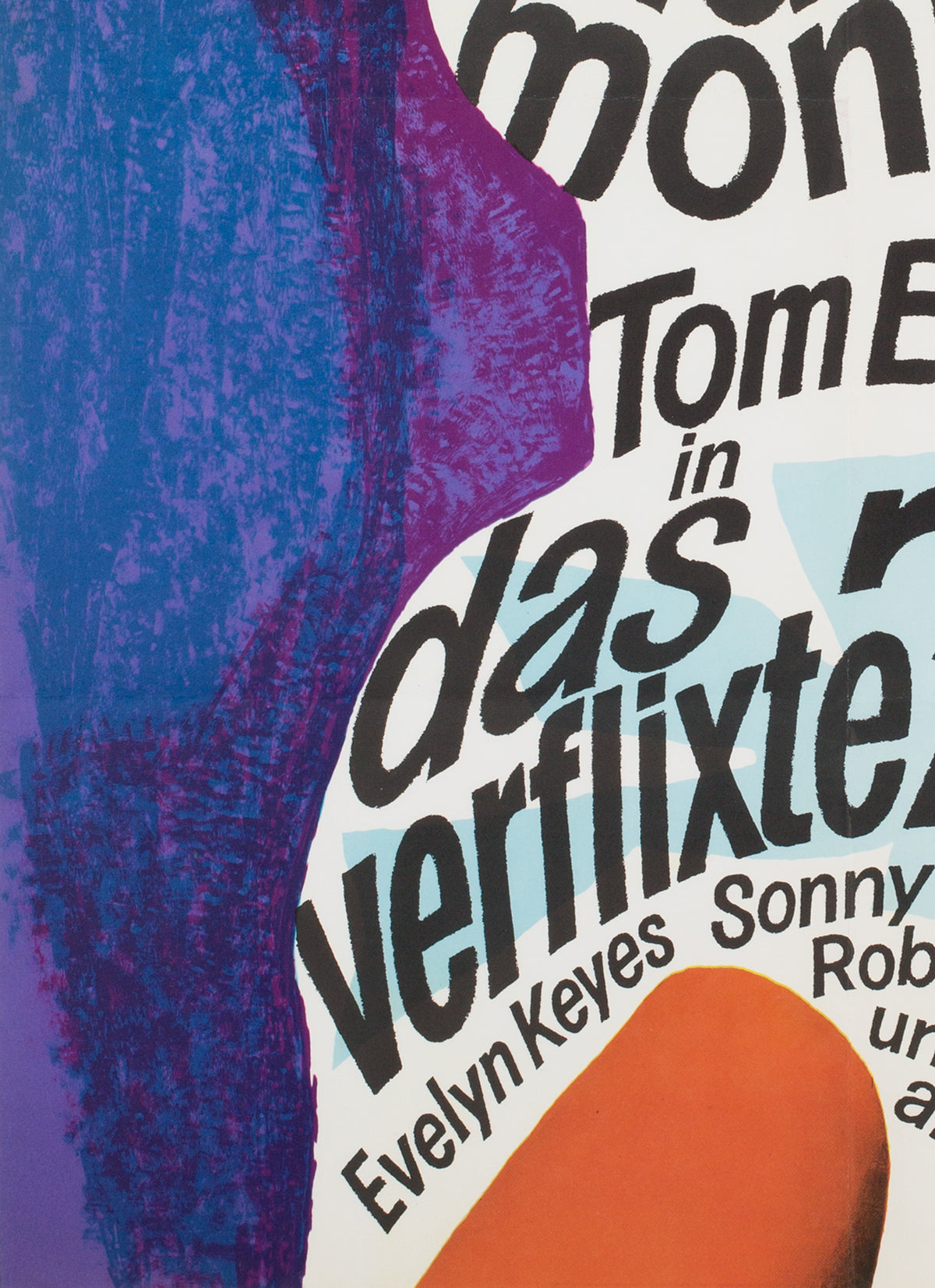 The Seven Year Itch R1966 German A1 Film Poster, Fischer-Nosbisch