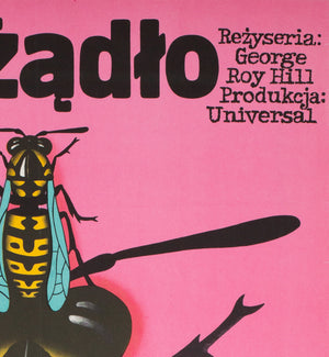 The Sting 1973 Polish A1 Film Poster, Procka