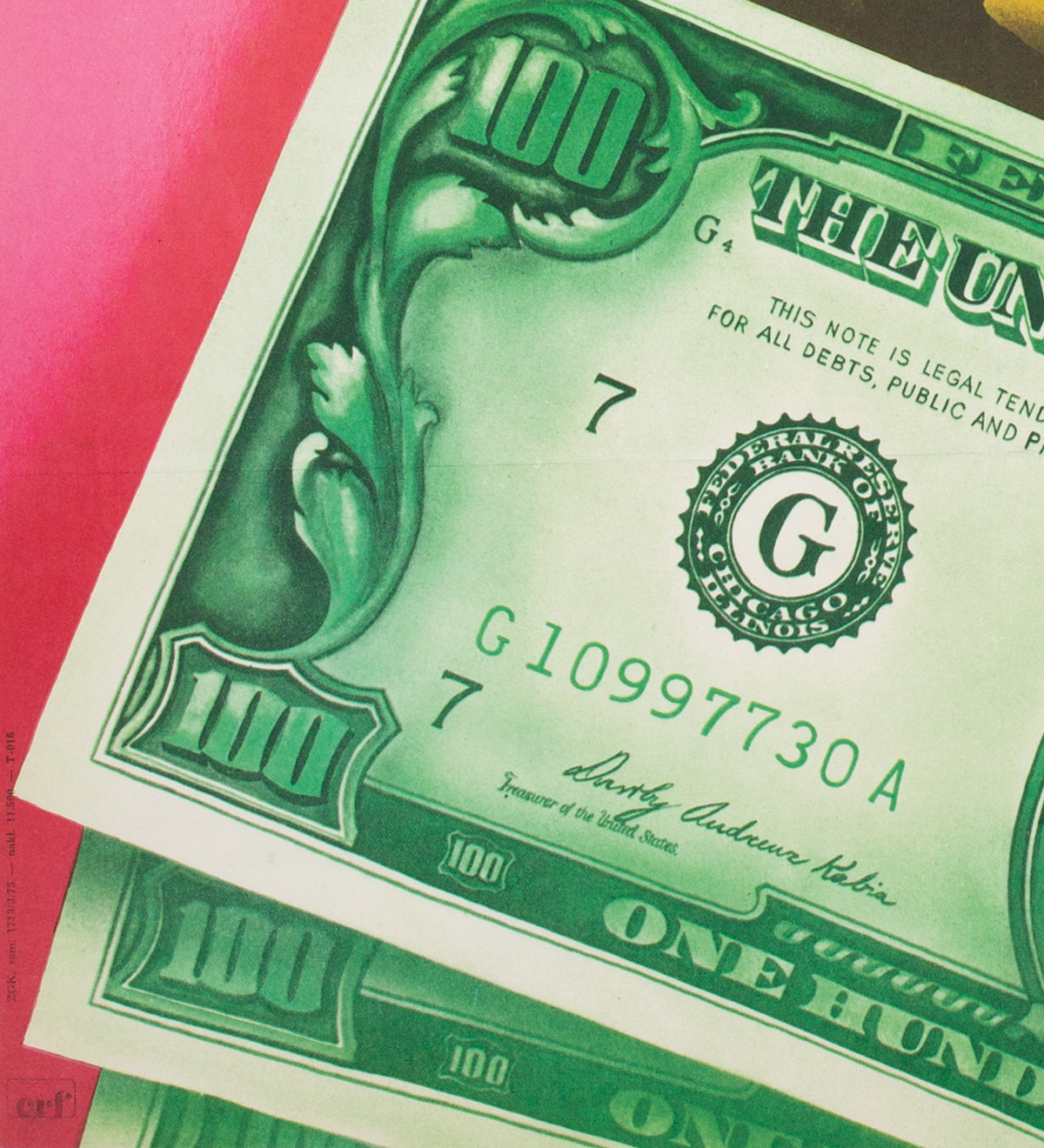 The Sting 1973 Polish A1 Film Poster, Procka