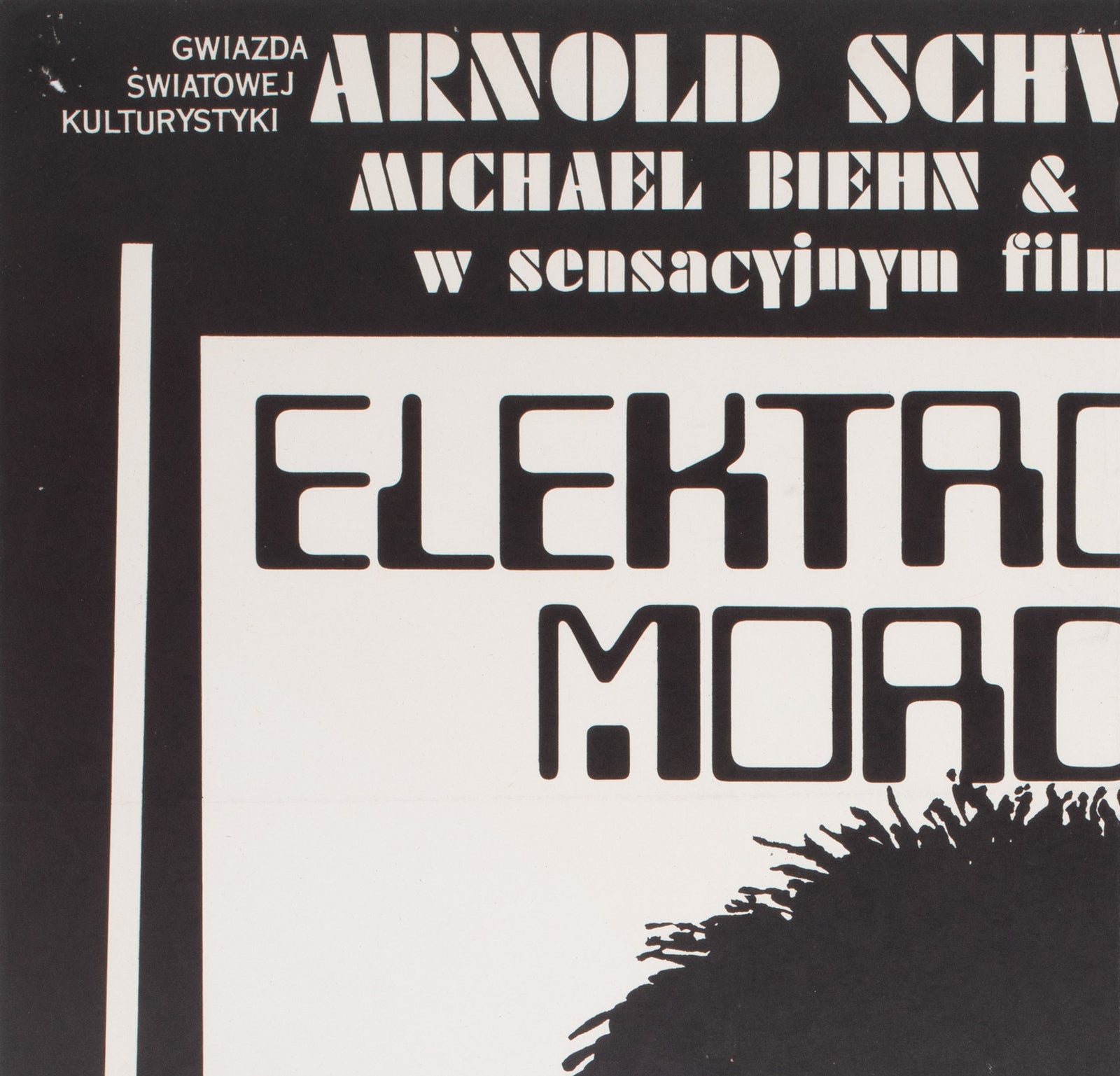 The Terminator 1987 B1 Polish Film Poster, Jakub Erol - detail