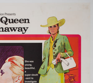 The Thomas Crown Affair 1968 UK Quad Film Movie Poster - detail