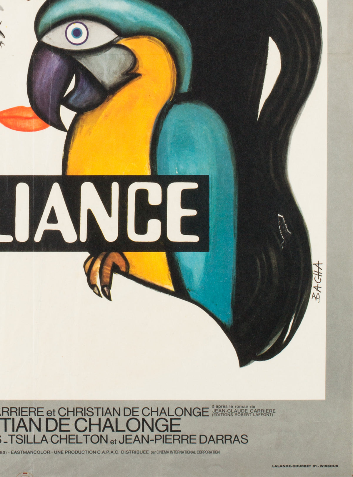 The Wedding Ring/L'alliance French Film Movie Poster - detail 1