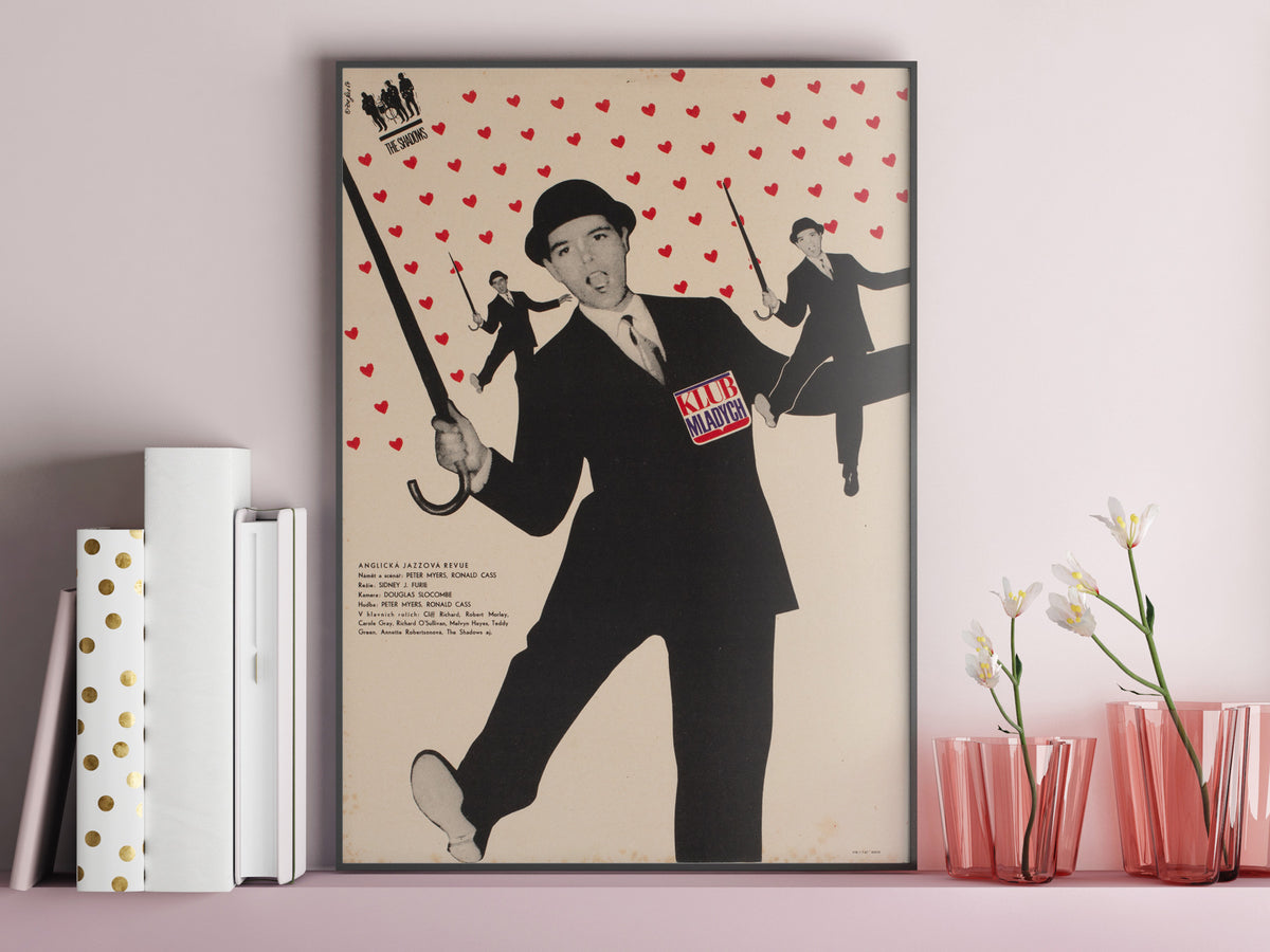 The Young Ones 1964 Czech A3 Film Poster, Ziegler