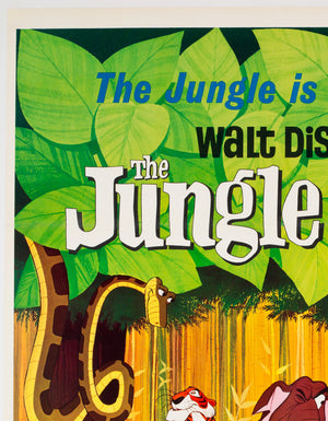 The Jungle Book 1967 US 1 Sheet Film Poster - detail