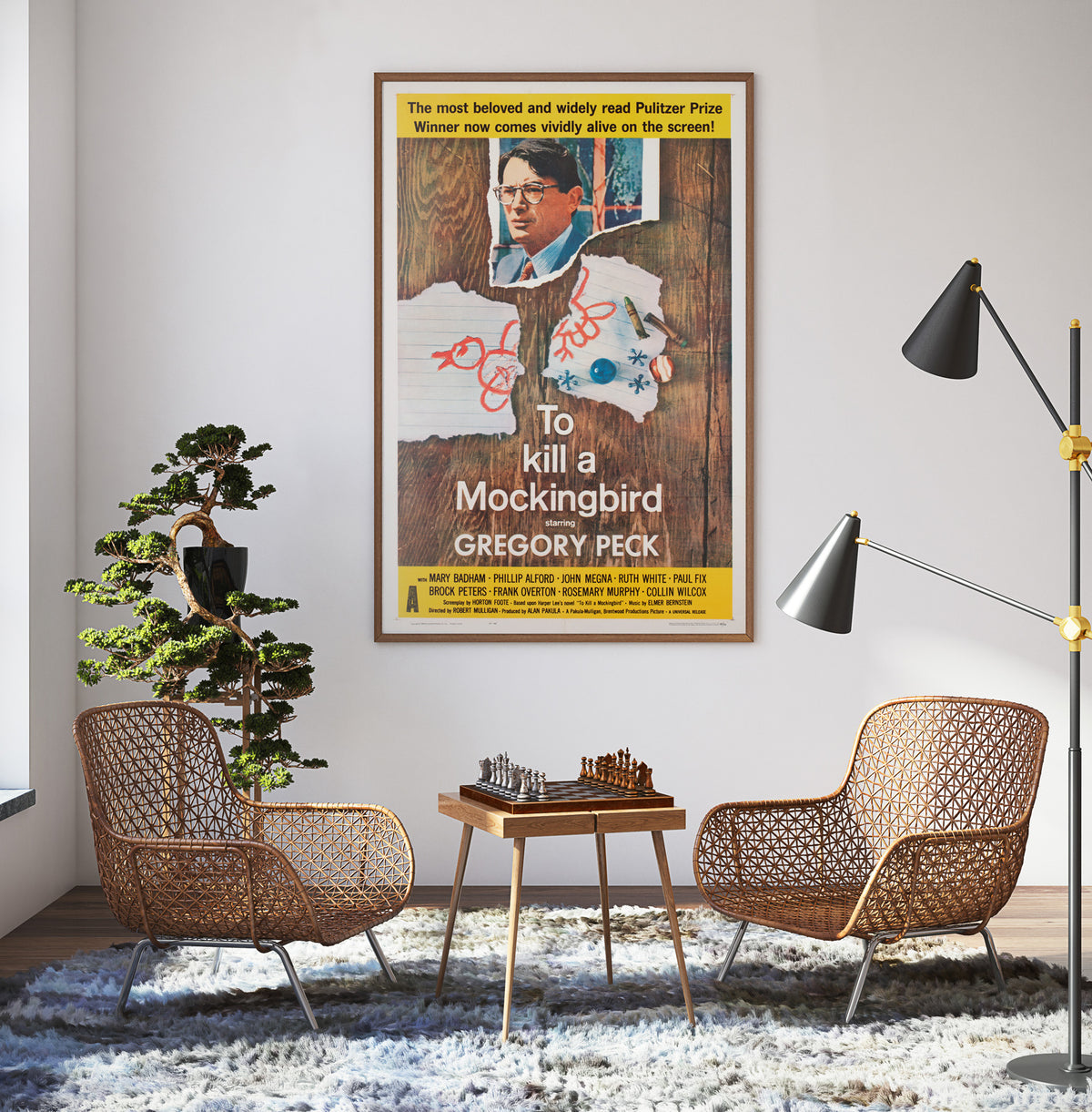 To Kill a Mockingbird 1962 US 1 Sheet Film Movie Poster