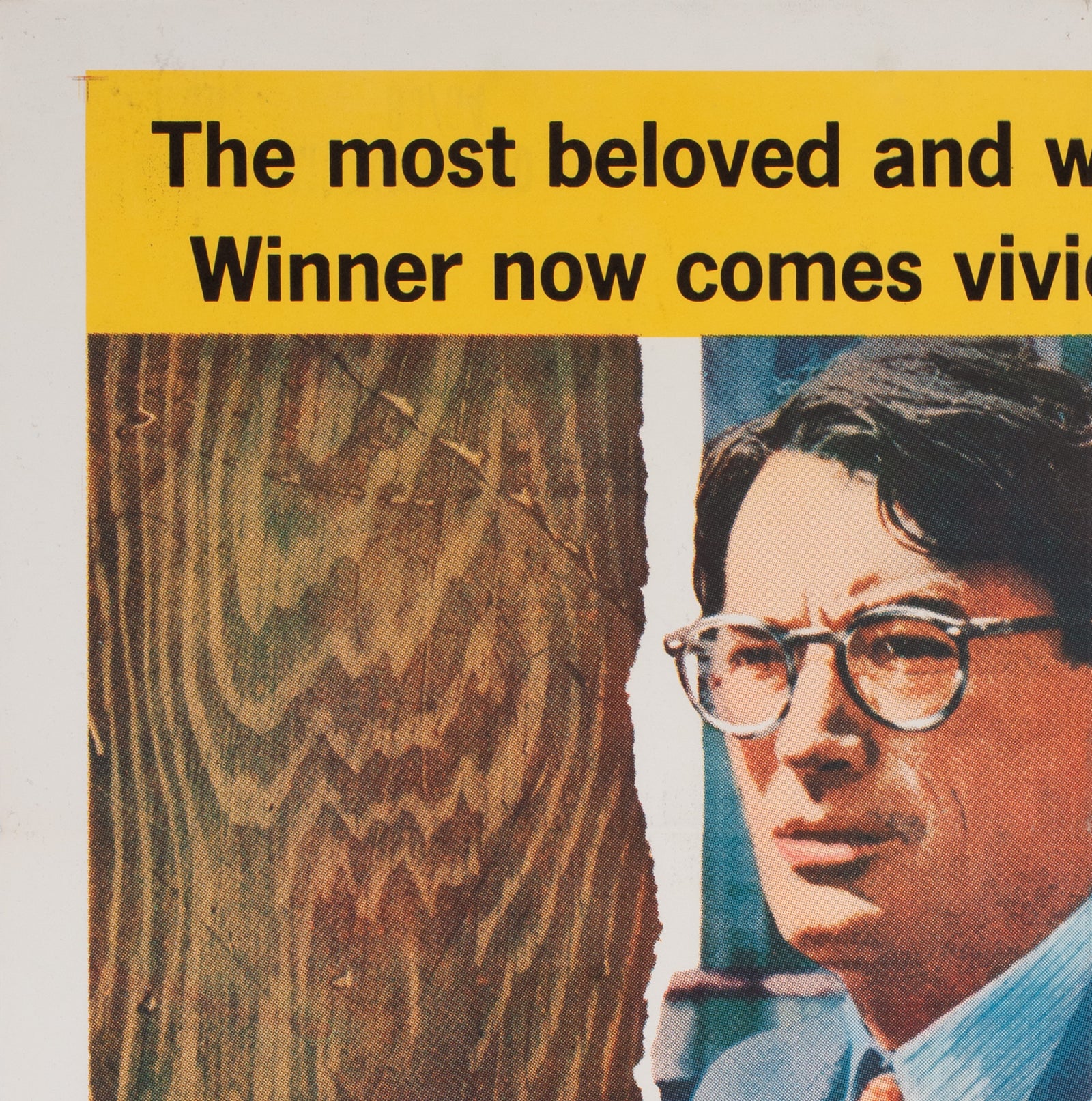 To Kill a Mockingbird 1962 US 1 Sheet Film Movie Poster - detail