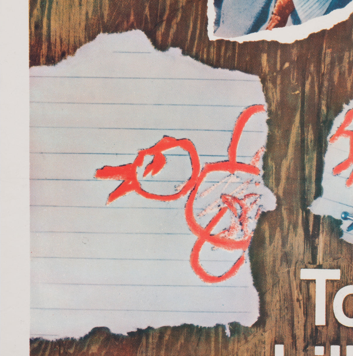 To Kill a Mockingbird 1962 US 1 Sheet Film Movie Poster - detail