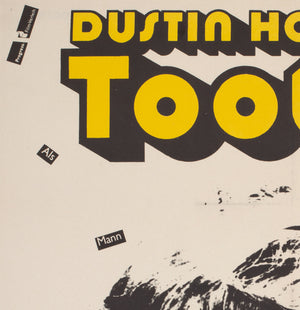 Tootsie 1984 East German A1 Film Poster, Handschick - detail