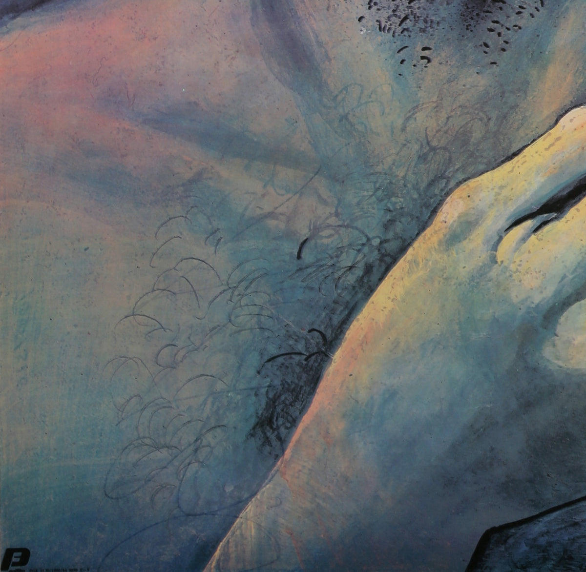 Tootsie 1984 Polish B1 Film Movie Poster, Walkuski - detail