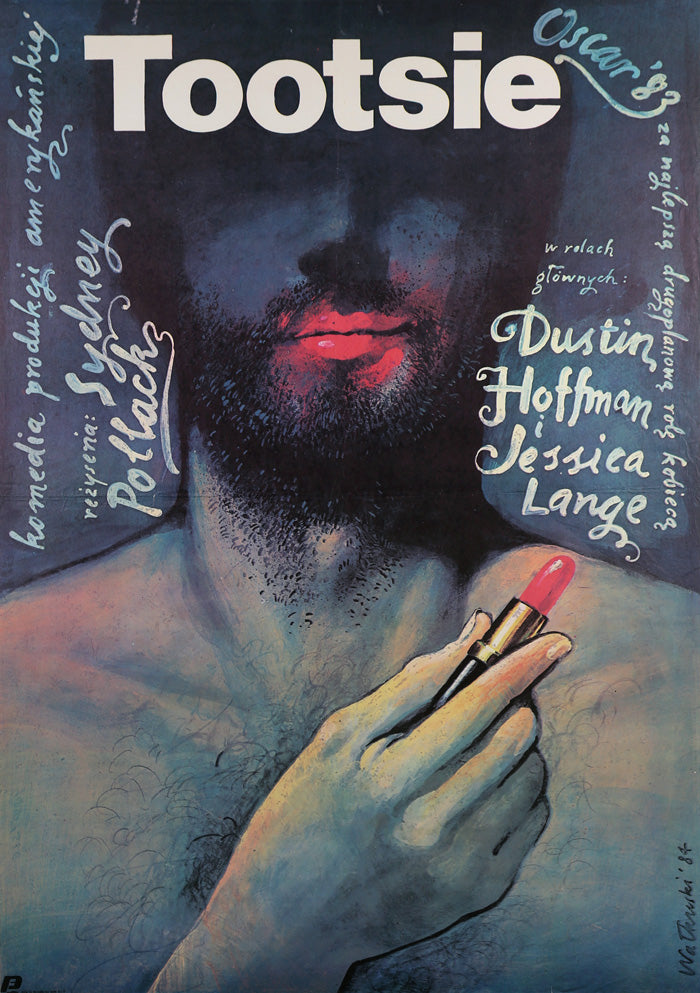 Tootsie 1984 Polish B1 Film Movie Poster