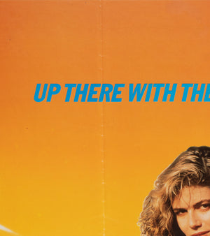 Top Gun 1986 UK Quad Film Poster, Brian Bysouth - detail