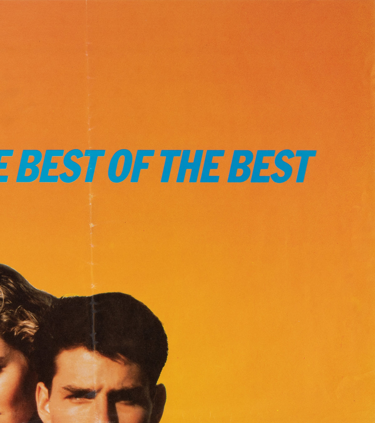 Top Gun 1986 UK Quad Film Poster, Brian Bysouth - detail