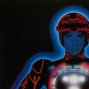 Tron 1982 Japanese B2 Advance Film Movie Poster - detail