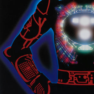 Tron 1982 Japanese B2 Advance Film Movie Poster - detail