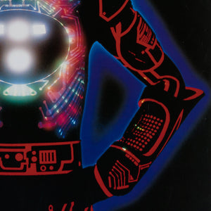 Tron 1982 Japanese B2 Advance Film Movie Poster - detail