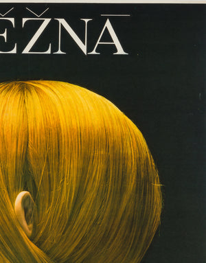 Une Femme Douce/Nezna 1970 Czech A1 Filme Poster, Poláčková-Vyleťalová