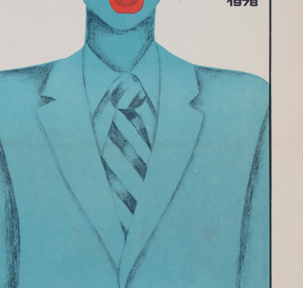 Grown-Up Son (Vzroslyy syn) 1980 Polish B1 Film Poster, Ihnatowicz - detail