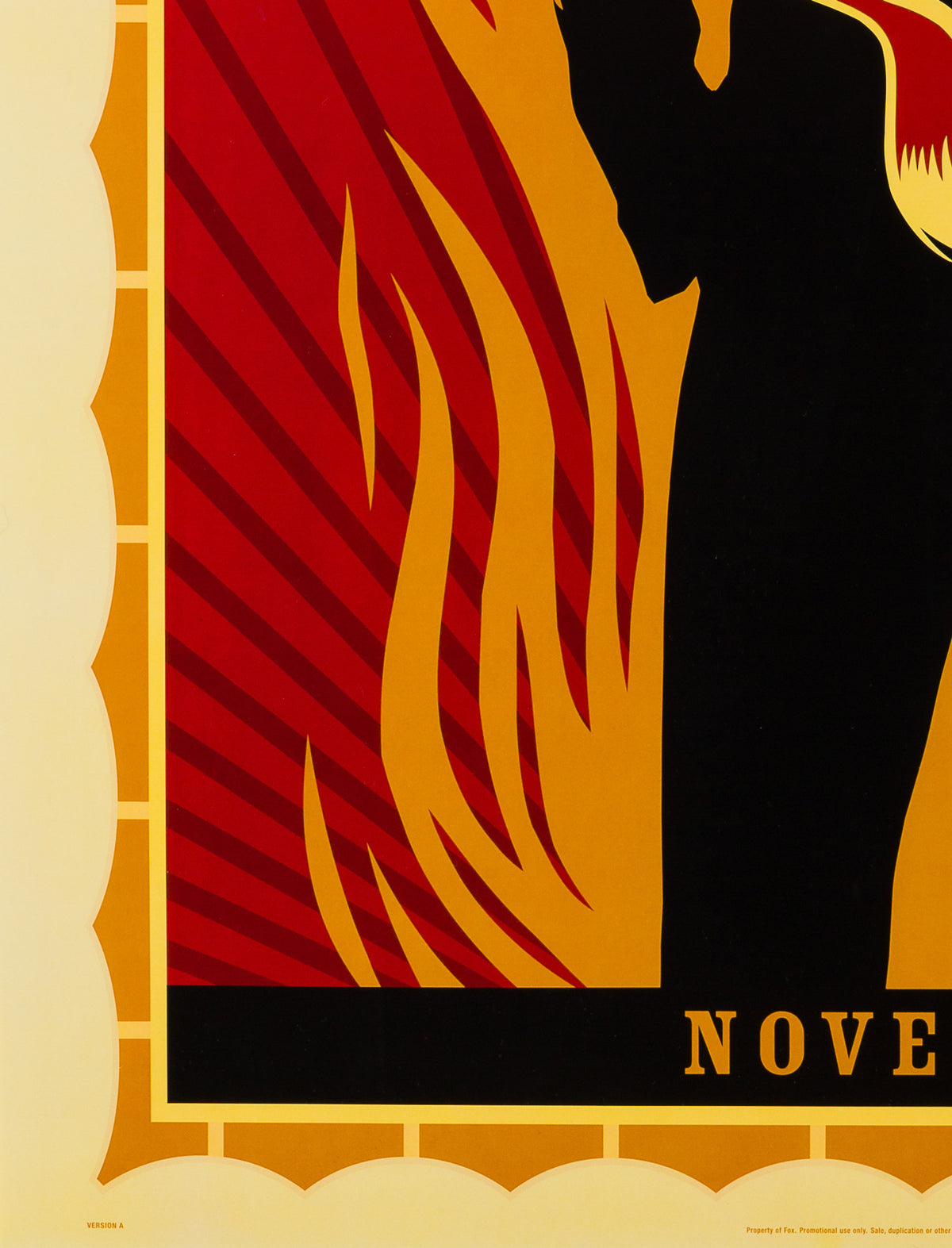 Walk the Line 2005 US 1 Sheet Advance Film Poster, Fairey - detail