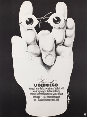 Weekend at Bernie's 1990 Polish B1 Film Poster, Erol