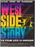 West Side Story 1970s French Moyenne Film Movie Poster