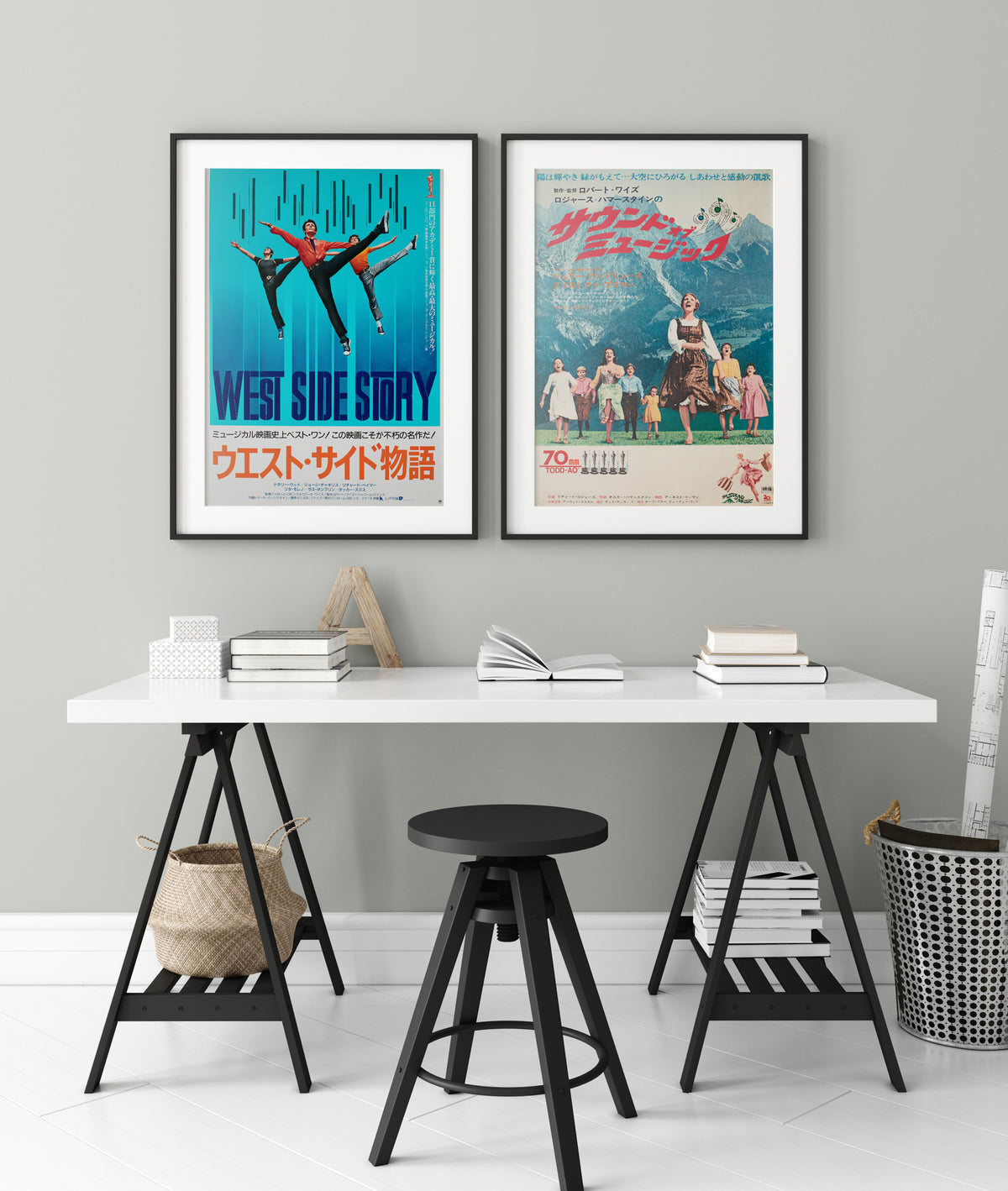 The Sound of Music R1970s Japanese B2 Film Poster