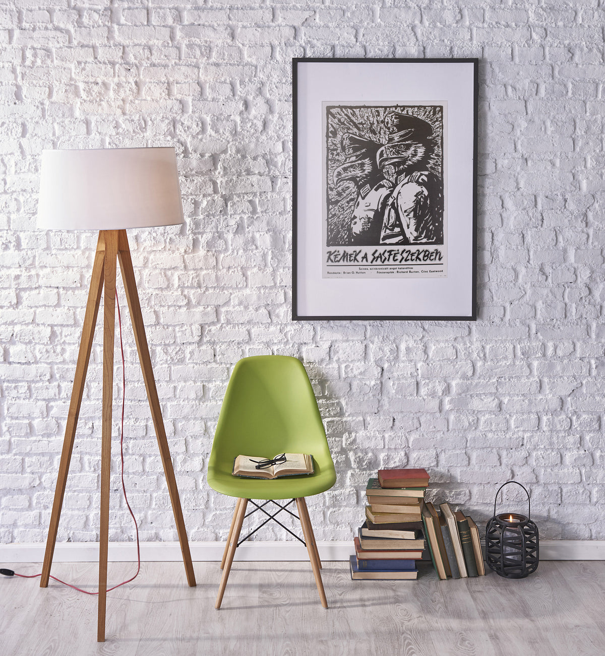 Where Eagles Dare Hungarian 1988 Film Poster, Merczel