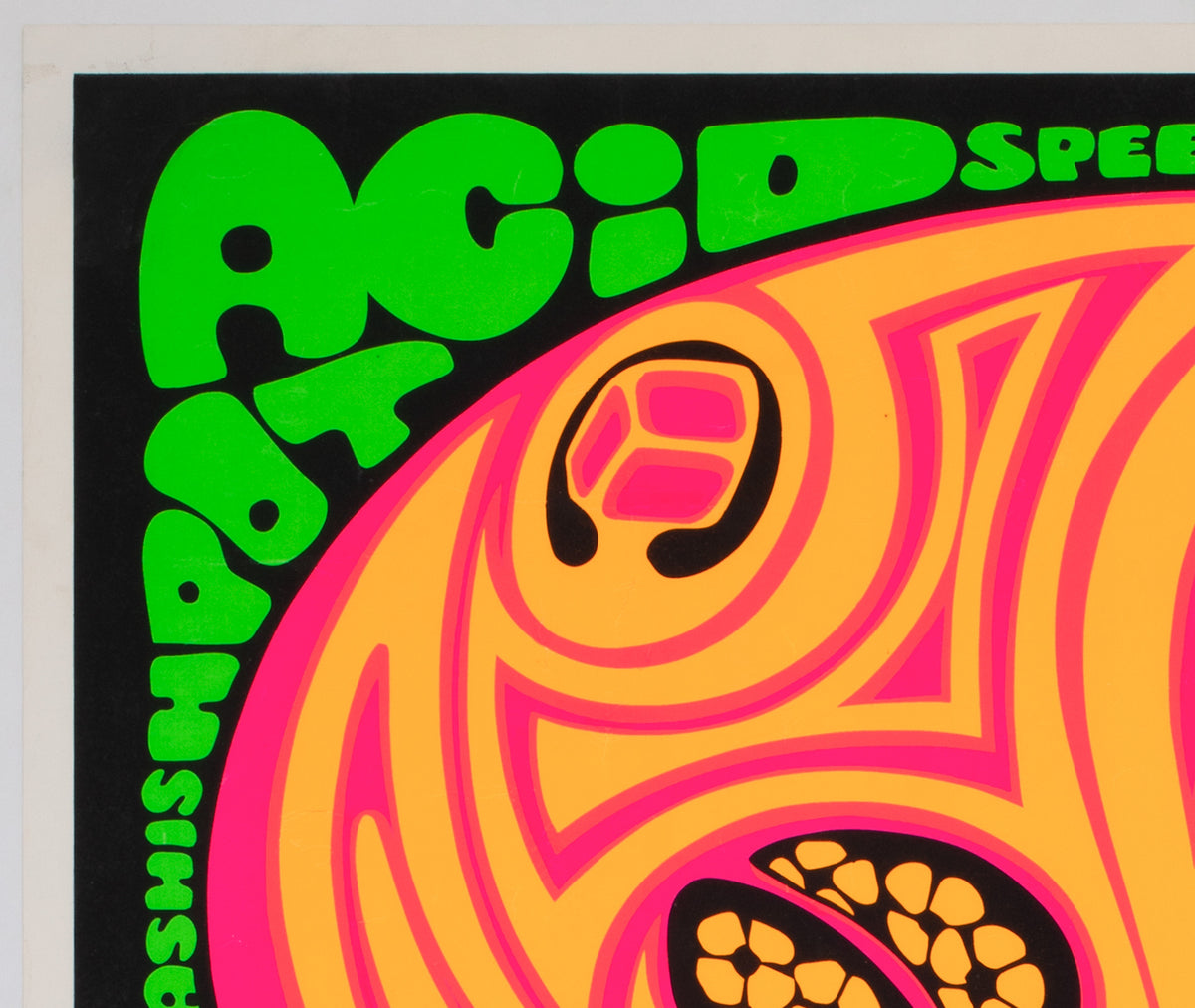 Will They Turn You On 1970 American Anti Drugs Poster - detail