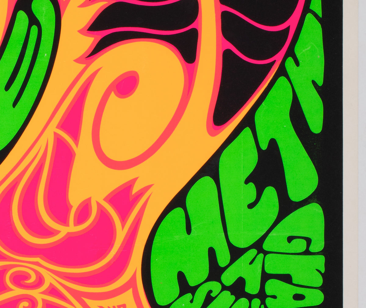 Will They Turn You On 1970 American Anti Drugs Poster - detail