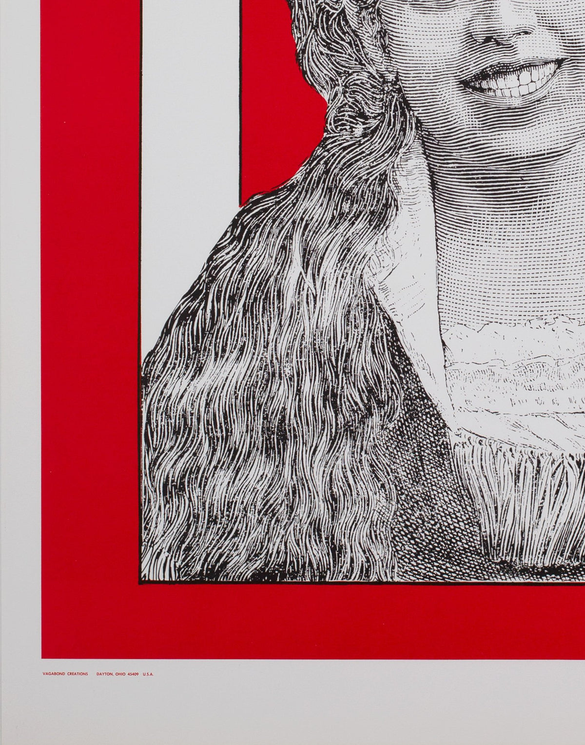 Women's Lib Punch Your Teeth In 1970s American Political / Protest Poster