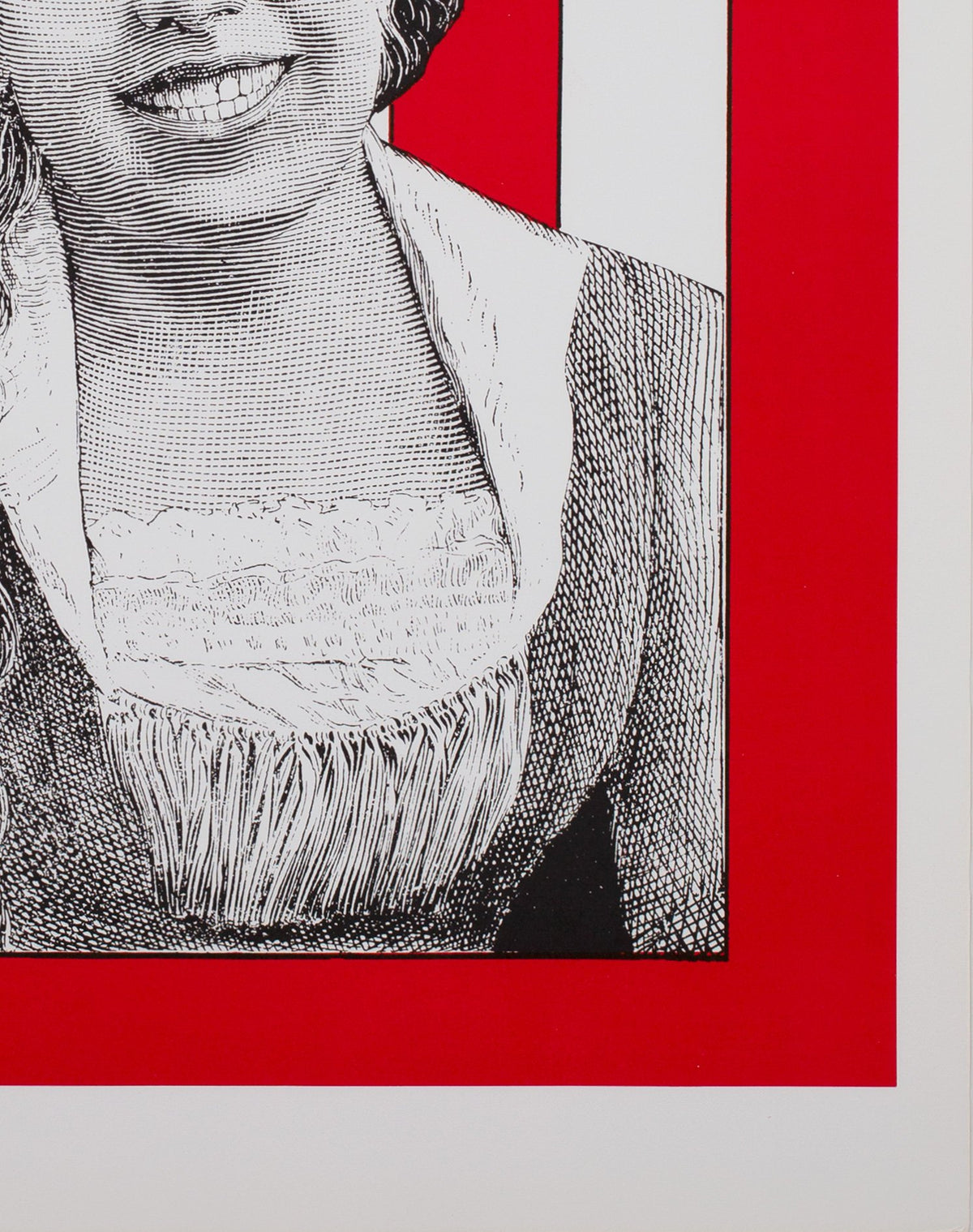 Women's Lib Punch Your Teeth In 1970s American Political / Protest Poster