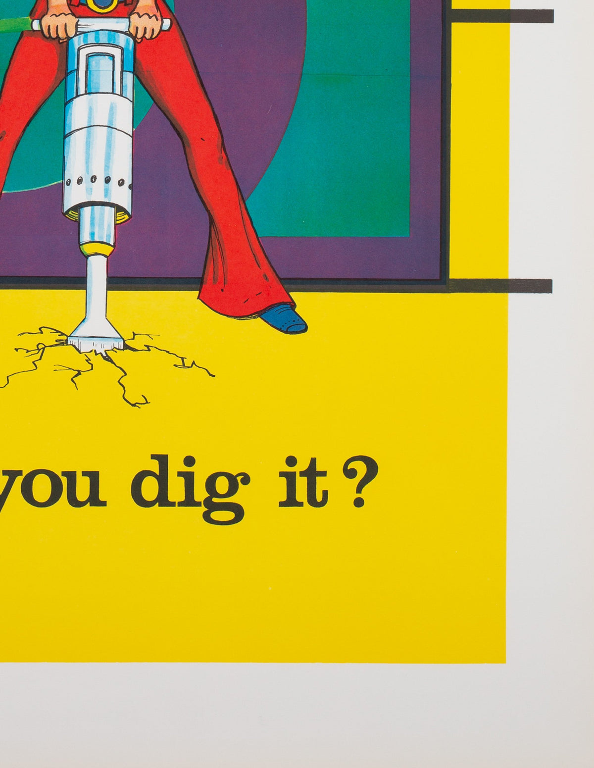 Women's Lib Can You Dig it 1970s American Political / Protest Poster