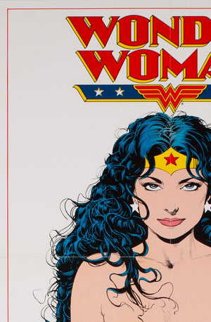Wonder Woman 1992 DC Comics Promotional Poster, Bolland - detail