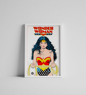 Wonder Woman 1992 DC Comics Promotional Poster, Bolland