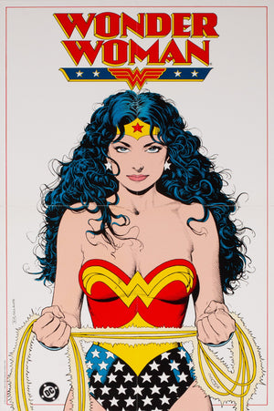 Wonder Woman 1992 DC Comics Promotional Poster, Bolland