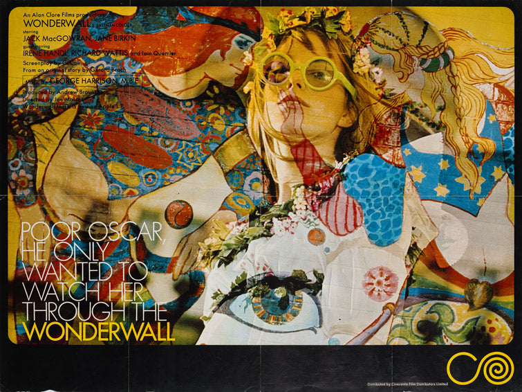 Wonderwall 1960 UK Quad original film movie poster