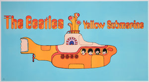 Yellow Submarine 1968 King Features Syndicate Subafilms Poster, Heinz Edelmann