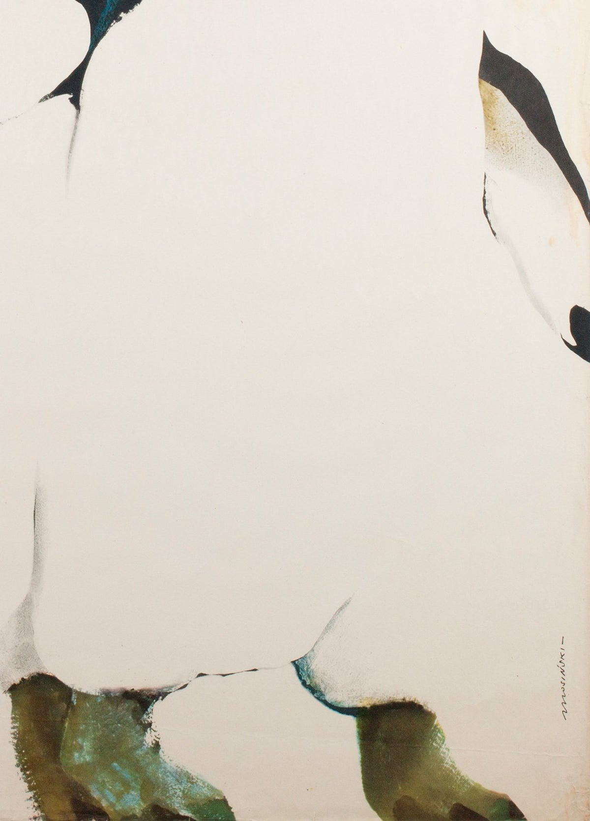 Polish Zoo Poster - 3 Penguins 1968, Mosinski