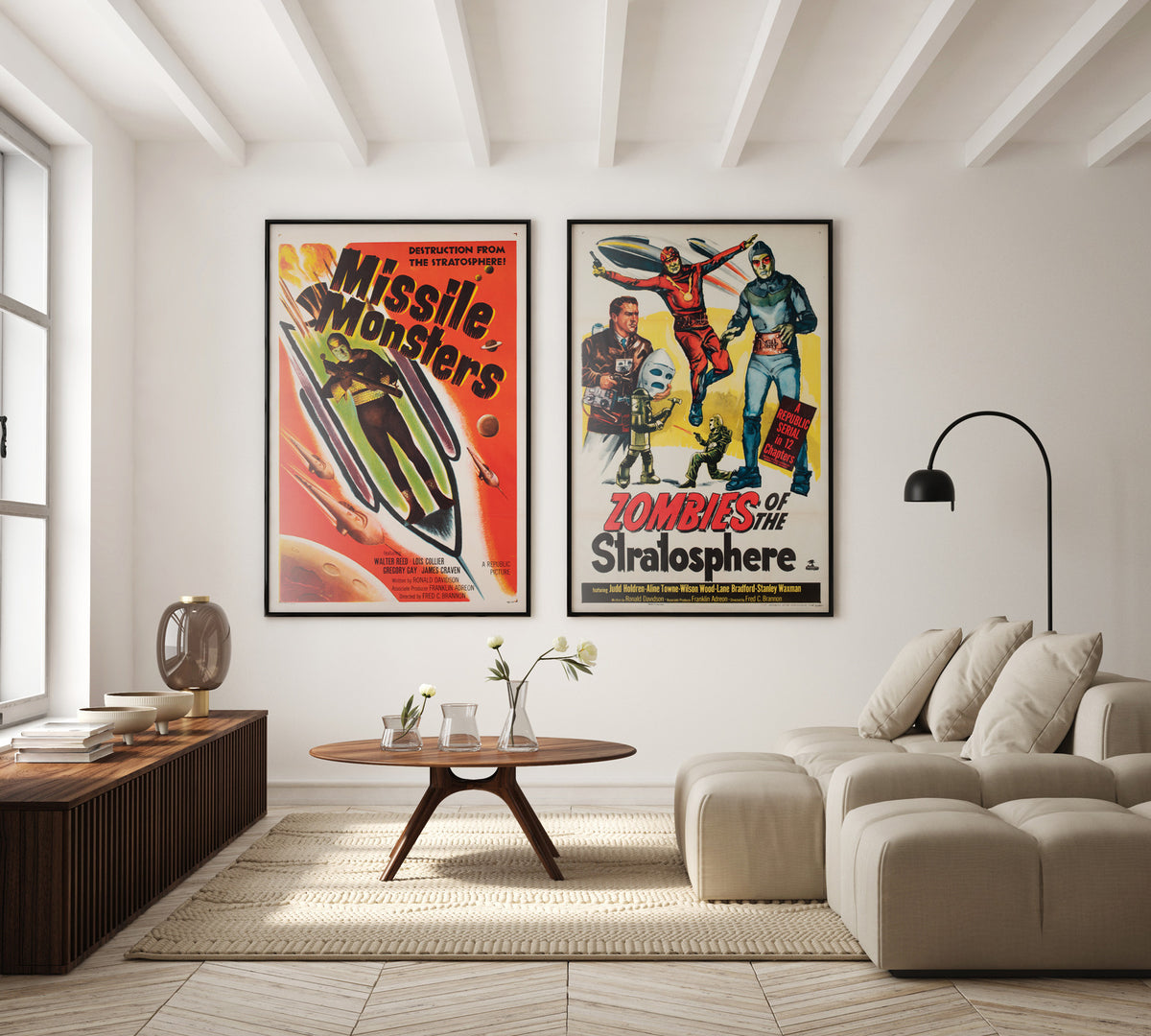 Zombies of the Stratosphere 1952 US 1 Sheet Film Movie Poster