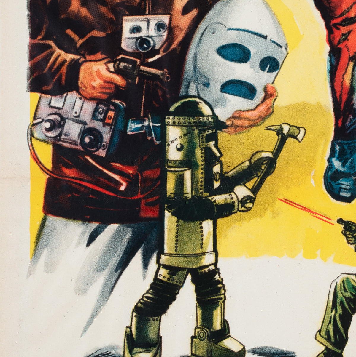 Zombies of the Stratosphere 1952 US 1 Sheet Film Movie Poster - detail